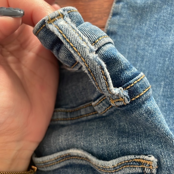 universal thread high rise skinny crop jeans size 4 / 27 - Picture 5 of 8